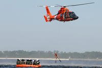 Flight crew members from the 171st Air Refueling Squadron and the 107th Fighter Squadron participated in training operation Patriot Sands located at Naval Air Station Pensacola, Florida, May 14, 2016. (U.S. Air National Guard photo/Ryan Zeski)