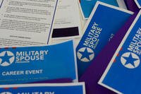 Milspouse career event flyer