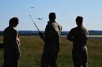 Airmen participate in an Agile Combat Employment exercise at Spangdahlem Air Base, Germany.