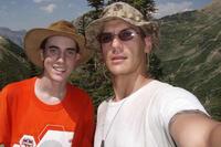 Jacob and Austin Tice at Glacier National Park.