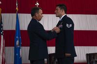 Staff Sgt. Nicholas Brunetto receives the Silver Star
