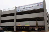 A parking deck at the Hunter Holmes McGuire VA Medical Center in Richmond, VA (VA via Facebook)