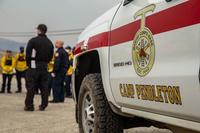 Firefighters with the Camp Pendleton Fire Department