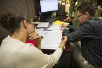 Mother, son enlist together at Kansas City MEPS