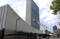The United Nations Headquarters building in New York.