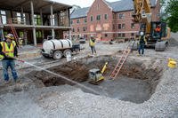 future building construction of Building 2 at the Canandaigua VA Medical Center