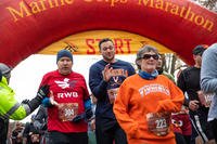 Marines participate in the Marine Corps Marathon Turkey Trot.