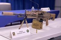 XM250 Automatic Rifle on display at the Pentagon.