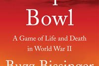 This book cover image released by Harper shows "The Mosquito Bowl: A Game of Life and Death in World War II" by Buzz Bissinger. (Harper via AP) Book Review - The Mosquito Bowl