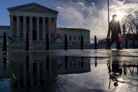 The Supreme Court convenes in Washington DC.