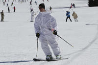 Accepting a job with an early work schedule can afford you time to do things that you enjoy, such as skiing.