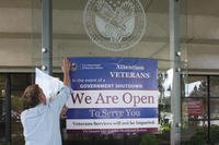 Banner reading: In the event of a Government Shutdown, We Are Open