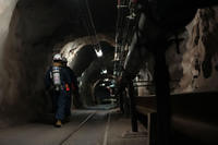 Joint Task Force-Red Hill (JTF-RH) roving security and fire watch team members patrol the Red Hill Bulk Fuel Storage Facility