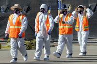 Hazardous waste clean up at the historic Marine Corps Air Station in Tustin