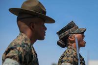 Marine instructors at Marine Corps Recruit Depot Parris Island