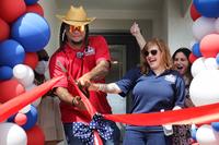 Veteran cuts the ribbon to home donated by Building Homes for Heroes