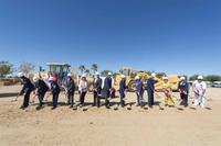 Officials break ground on an apartment complex on Edwards Air Force Base