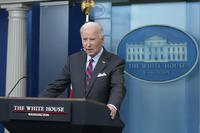 President Joe Biden take questions