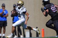 Navy quarterback Blake Horvath