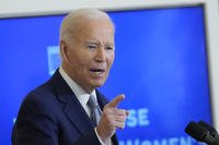 President Joe Biden speaks at the White House Conference on Women's Health Research