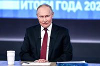 Vladimir Putin holds his annual end-of-year press conference