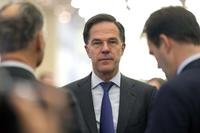 NATO Secretary General Mark Rutte arrives at the Annual Meeting of World Economic Forum in Davos, Switzerland