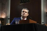 Pete Hegseth, President-elect Donald Trump's choice to be defense secretary
