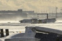 A Delta Air Lines plane heading from Minneapolis to Toronto crashed at Toronto's Pearson Airport