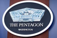 Department of Defense logo at the Pentagon