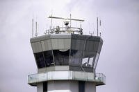 The air traffic control tower stands at Chicago's Midway International Airport.