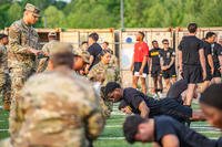 Army Combat Fitness Test at Fort Campbell