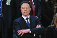 Elon Musk arrives for President Trump's address to joint session of Congress