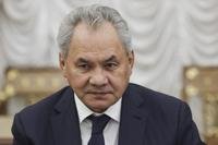Russian Security Council Secretary Sergei Shoigu attends the Security Council meeting in Moscow, Russia