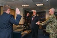James McPherson sworn in as the 34Under Secretary of the Army