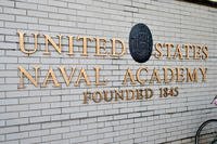 Naval Academy sign