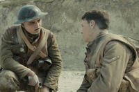 A scene from the British war film, 1917, directed by Sam Mendes, taken as a screengrab from the movie.