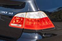 Black 2007 BMW 530xi rear badge