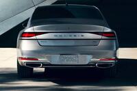 2025 Genesis G90 Silver Rear View