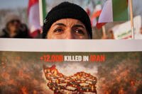 Romania Iran US Protests