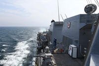 USS Halsey conducts routine underway operations.
