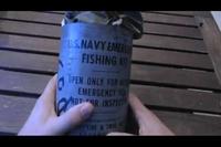 WWII US Navy Emergency Fishing Kit