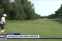 Golfer Plays 114 Holes for Vets on 4th of July