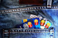 credit cards jeans pocket