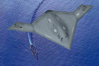 The Navy's new X-47B drone can be flown autonomously by onboard computers. Lawmakers acknowledge this raises ethical questions that must be addressed before the lethal aircraft are put into service. DARPA