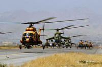 Russian MI-17s