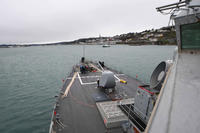 USS Donald Cook (DDG 75) arrives in Cobh, Ireland, March 21, 2017. (U.S. Navy photo/Mass Communication Specialist 3rd Class Alyssa Weeks)