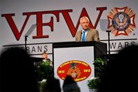 Secretary of Defense Chuck Hagel delivers remarks to attendees of the Veterans of Foreign War National Convention., July 22, 2013. (Glenn Fawcett/Department of Defense)
