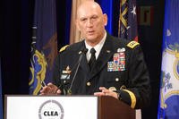 Army Chief of Staff Gen. Ray Odierno speaks during the 11th Annual Chief of Staff of the Army's Combined Logistics Excellence Awards ceremony at the Pentagon, June 10, 2015. (U.S. Army photo)