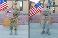 Sgt. Aaron Herbst, left, and Sgt. Christopher Thompson. (Photo: U.S. Army)