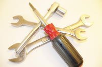 Wrenches and screwdriver